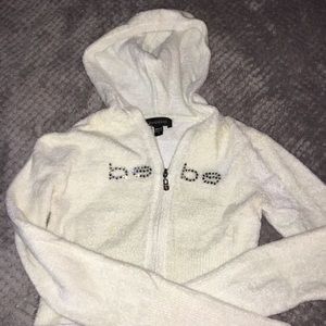 Super soft crop hoodie.